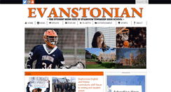 Desktop Screenshot of evanstonian.net